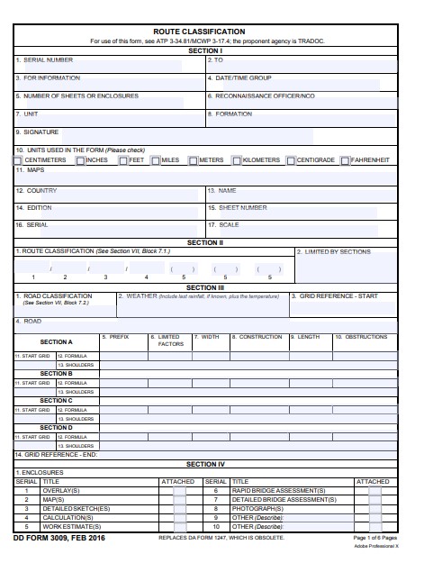 Download dd Form 3009