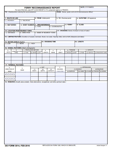 Download dd Form 3014