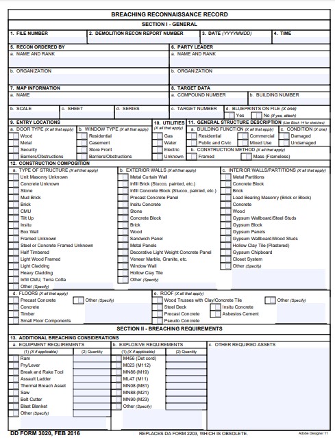 Download dd Form 3020