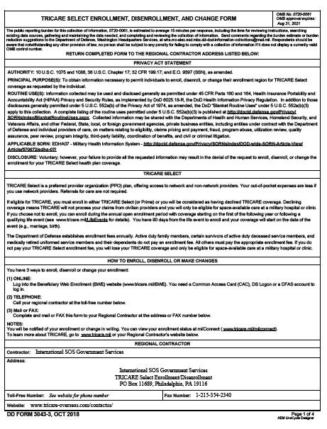 Download dd Form 3043-3