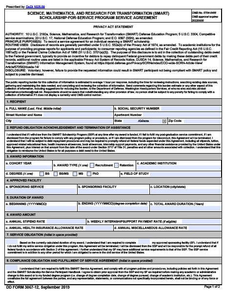 Download dd Form 3067-12