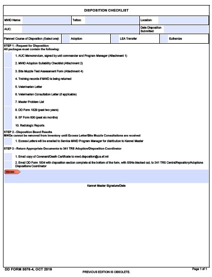 Download dd Form 3076-4