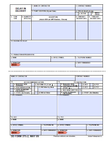 Download dd Form 375-2