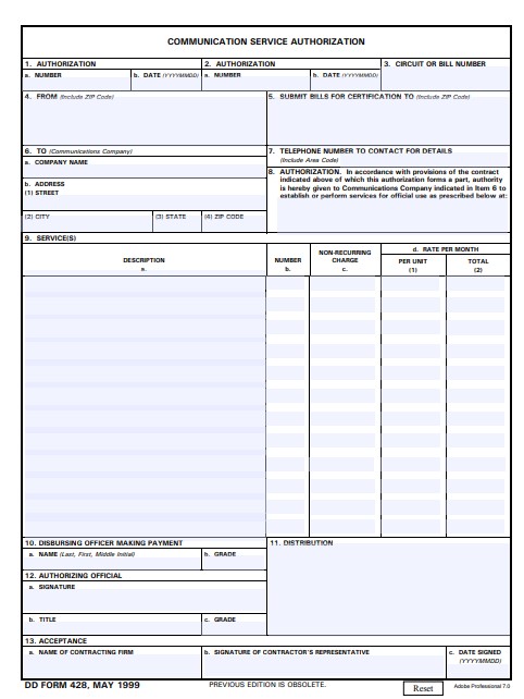 Download dd Form 428