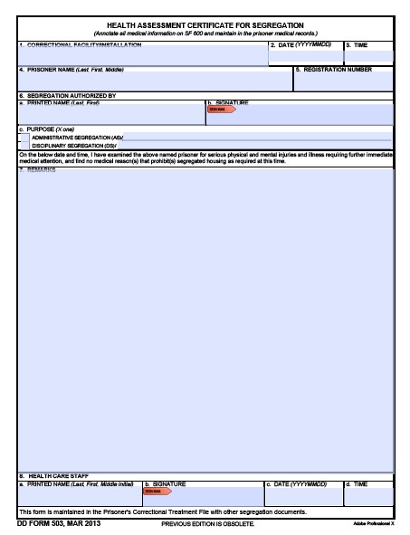 Download dd Form 503