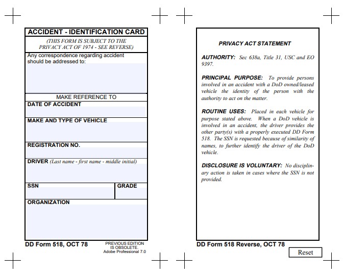 Download dd Form 518