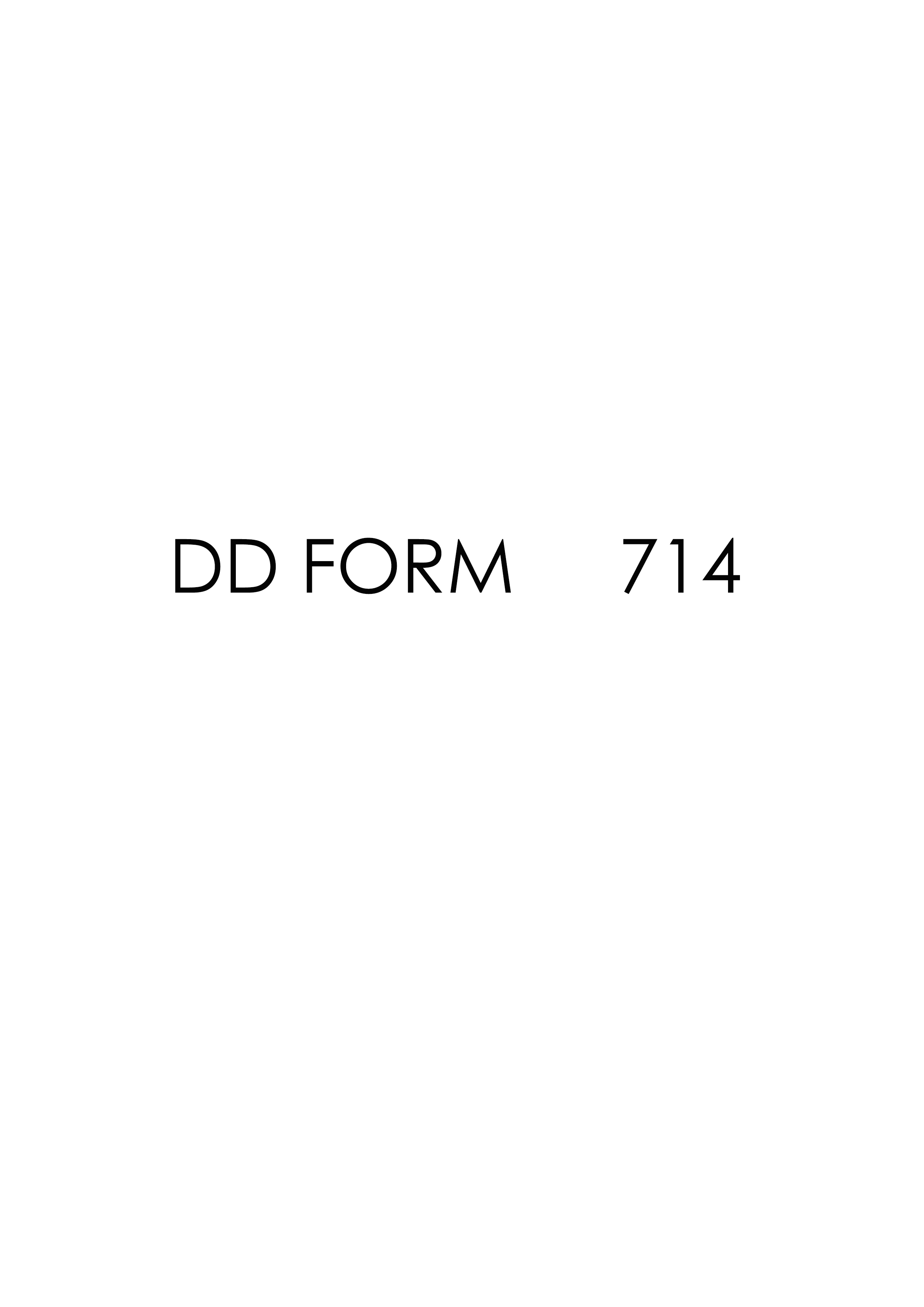 Download dd Form 714