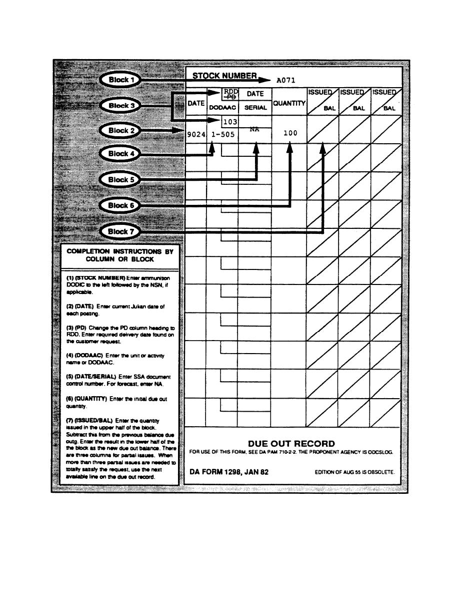 DA Form 1298 form preview