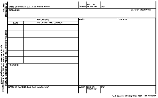 DA Form 2924 form preview