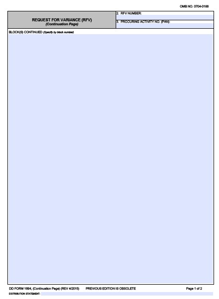 DD Form 1694C form preview
