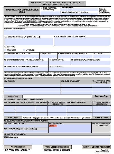 DD Form 1696 form preview