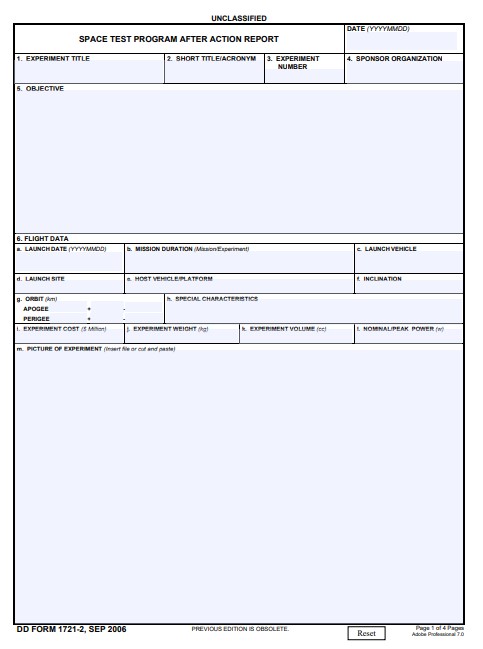 DD Form 1721-2 form preview