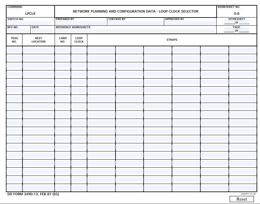 DD Form 2490-13 form preview