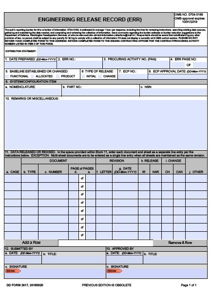 DD Form 2617 form preview