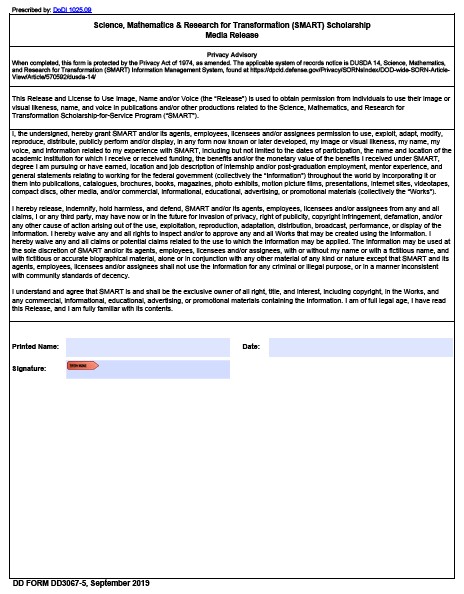 DD Form 3067-5 form preview