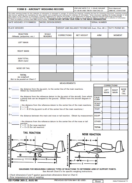 DD Form 365-2 form preview